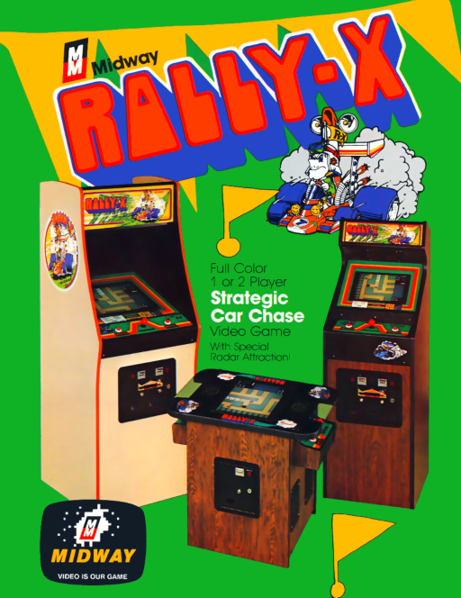 Rally X (Midway) MAME2003Plus Game Cover